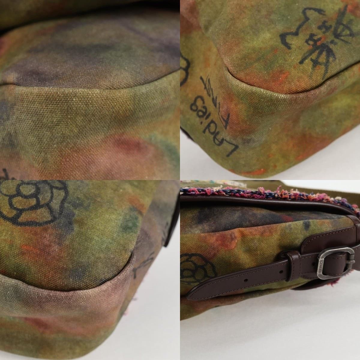 Chanel Chanel Embroidery Graffiti Shoulder Bag Size ONE SIZE - 6 Thumbnail