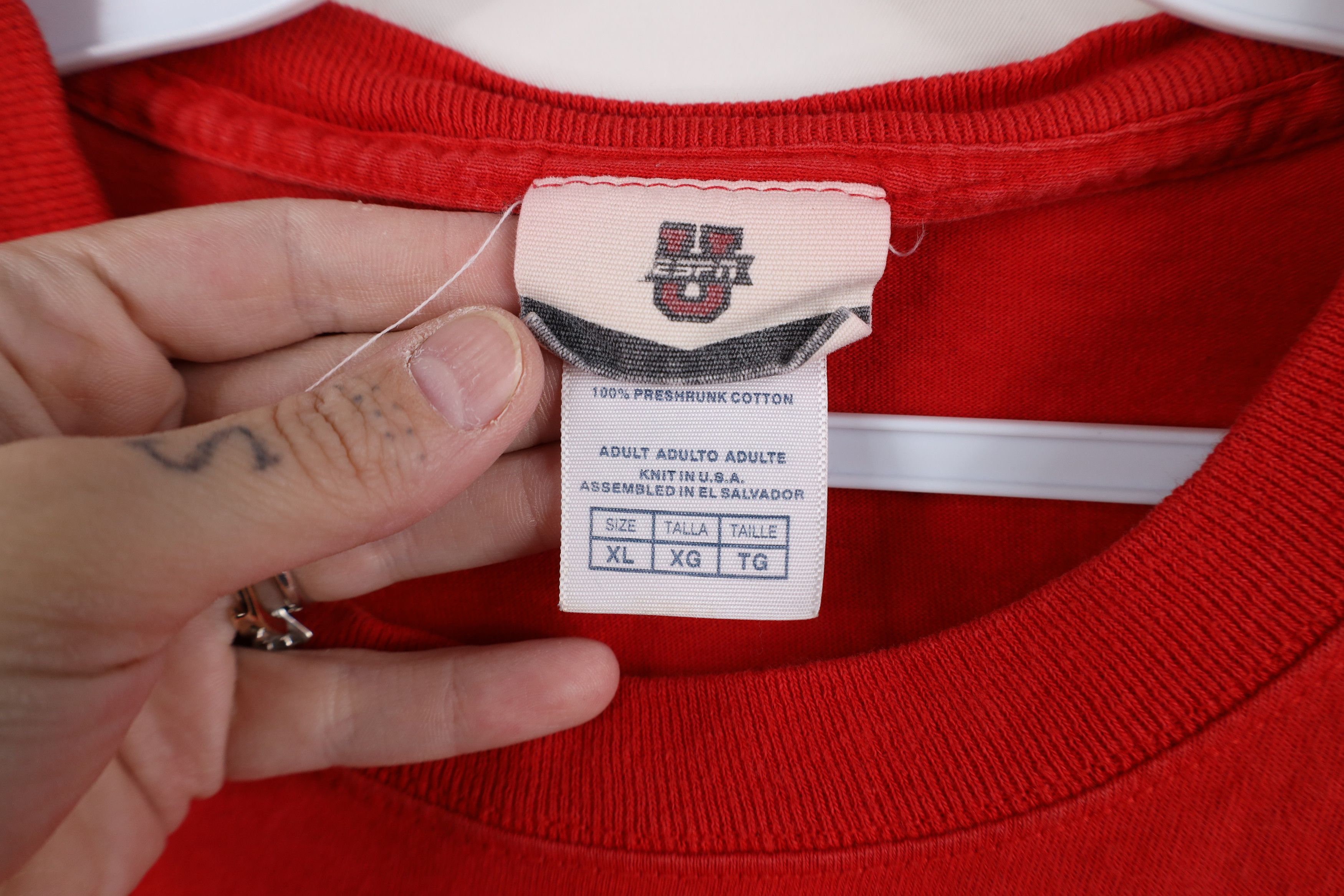 Vintage Vintage ESPN U University Football Brutus Lee Corso T-Shirt Size US XL / EU 56 / 4 - 8 Thumbnail