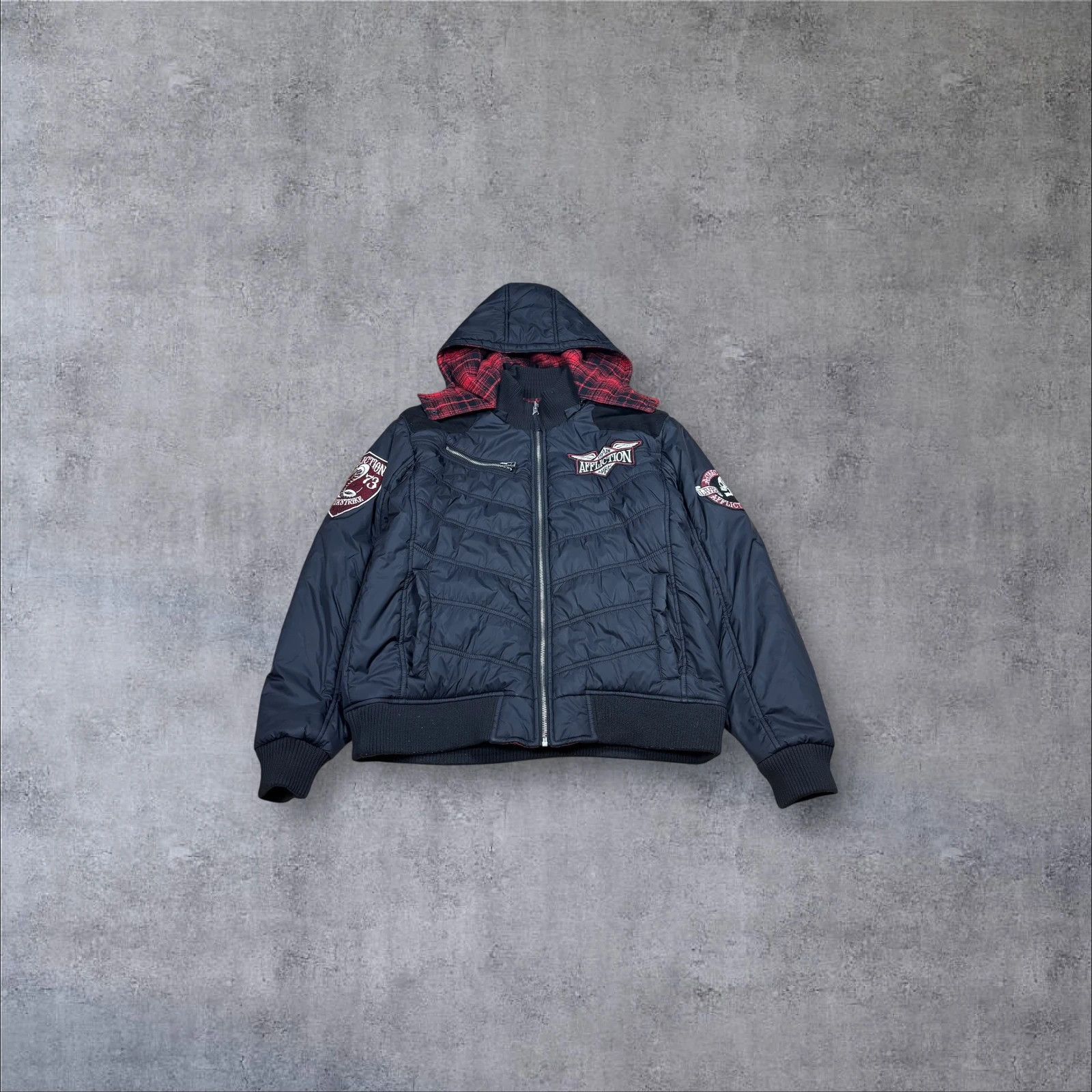 Affliction Affliction Reversible Hooded Jacket Size US L / EU 52-54 / 3 - 1 Thumbnail