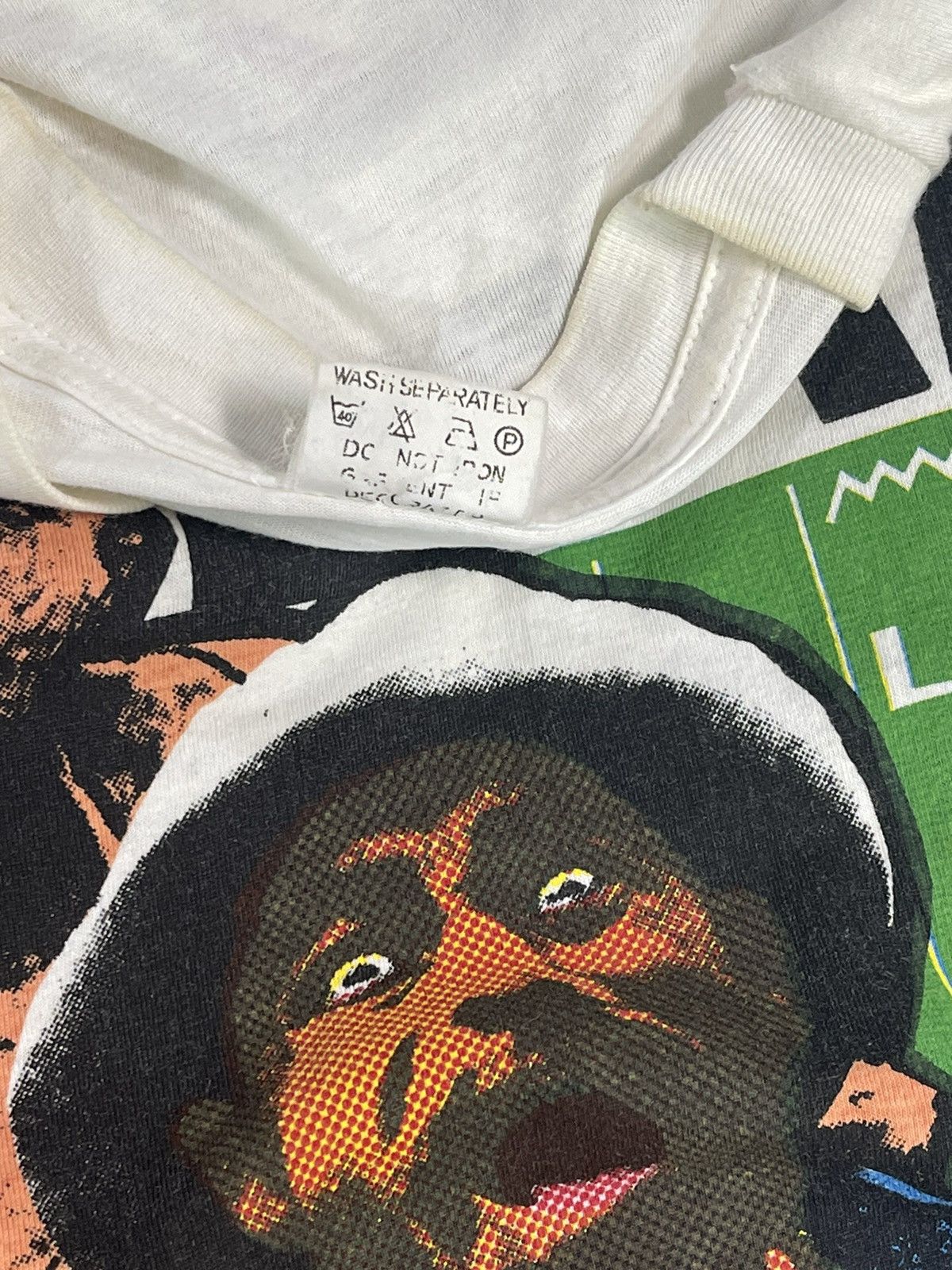 Vintage Vintage 80’s Curse of Death Tshirt Size US L / EU 52-54 / 3 - 5 Thumbnail