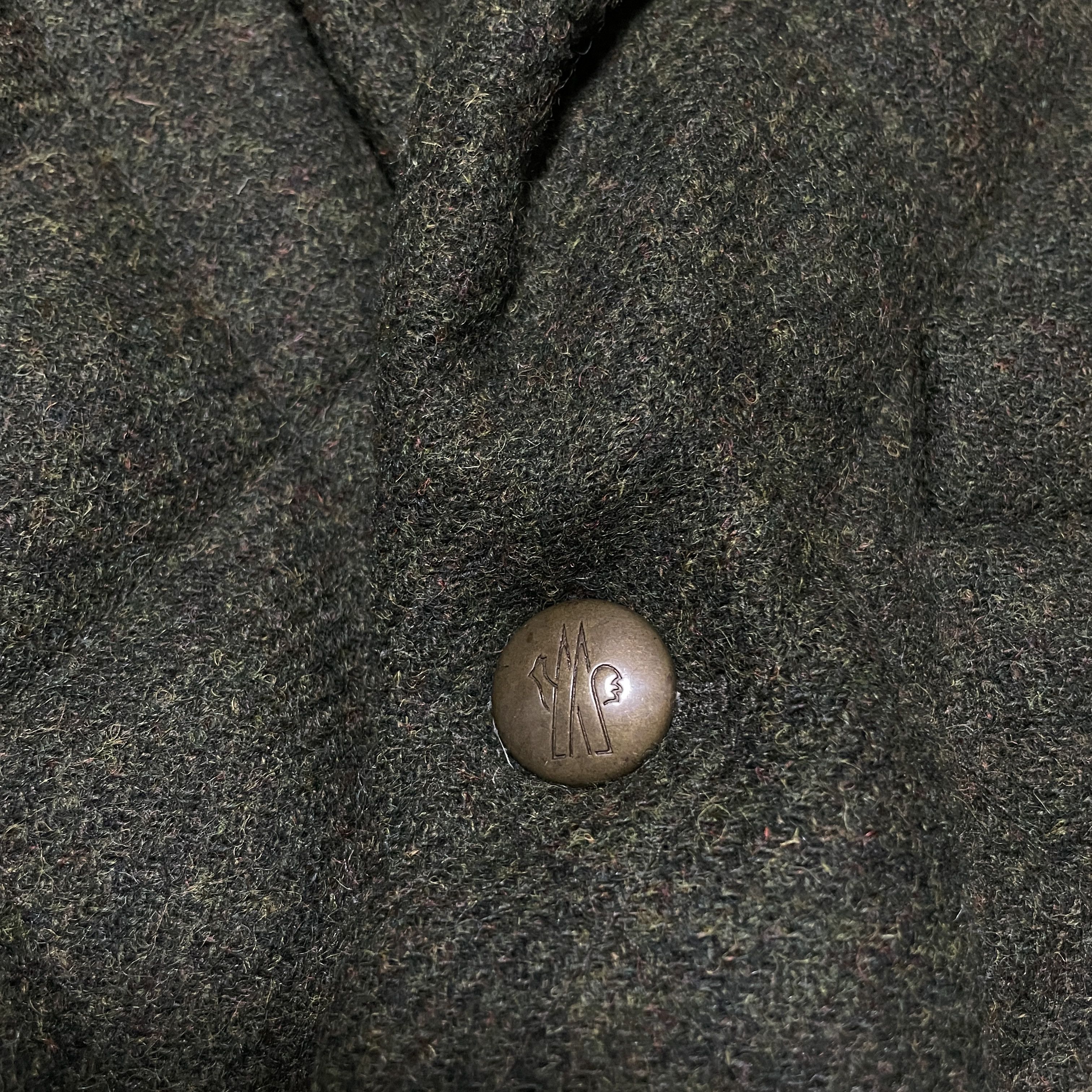 Moncler Gamme Bleu Moncler Gamme Bleu Padded Wool Blazer Forest Green size2 Size 38R - 7 Thumbnail