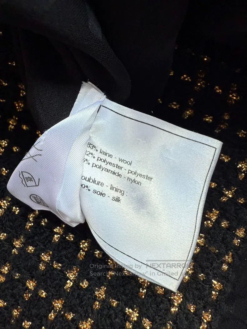 Chanel Chanel Black and gold lantern sleeve jacket Size XS / US 0-2 / IT 36-38 - 6 Thumbnail