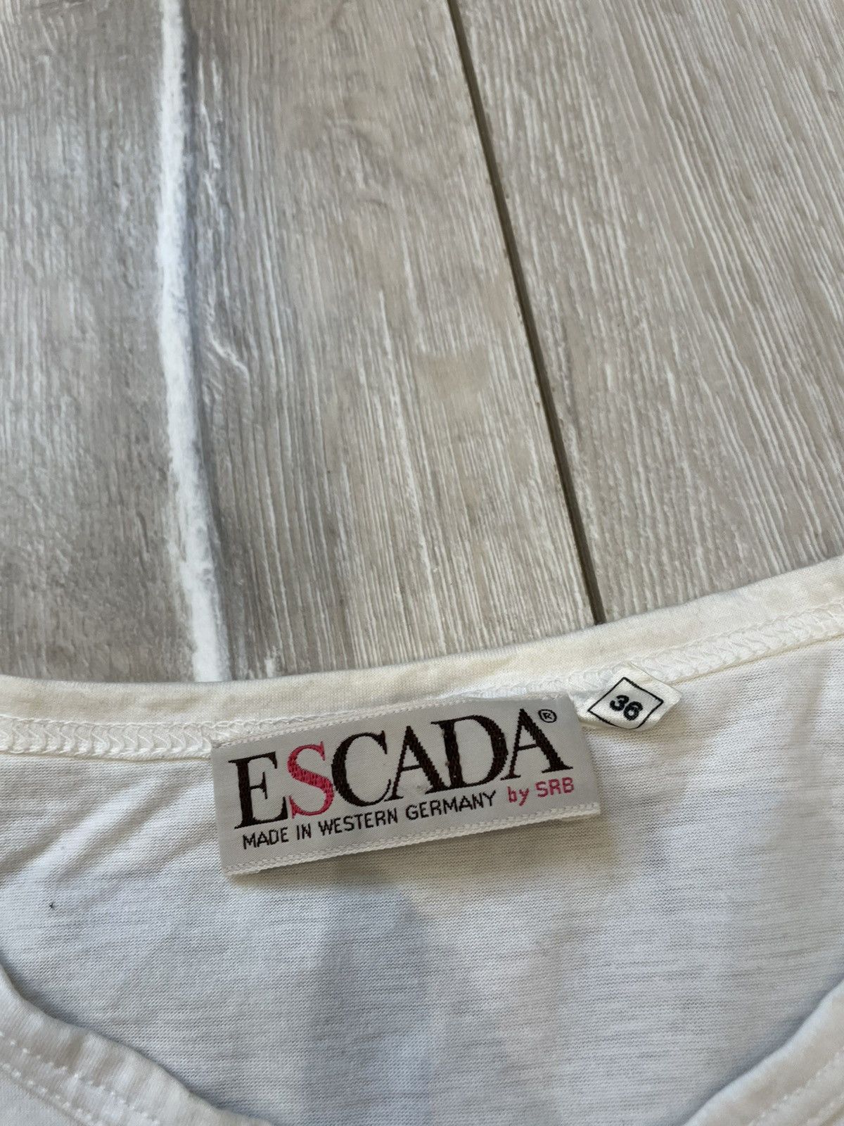 Escada ESCADA butterfly top Made in West Germany Size XS / US 0-2 / IT 36-38 - 3 Thumbnail