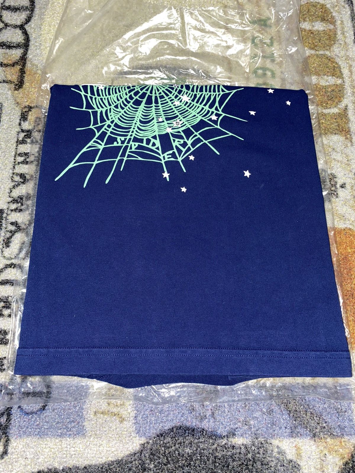 Sp5der Sp5der Souvenir Tee Navy Size US M / EU 48-50 / 2 - 2 Thumbnail