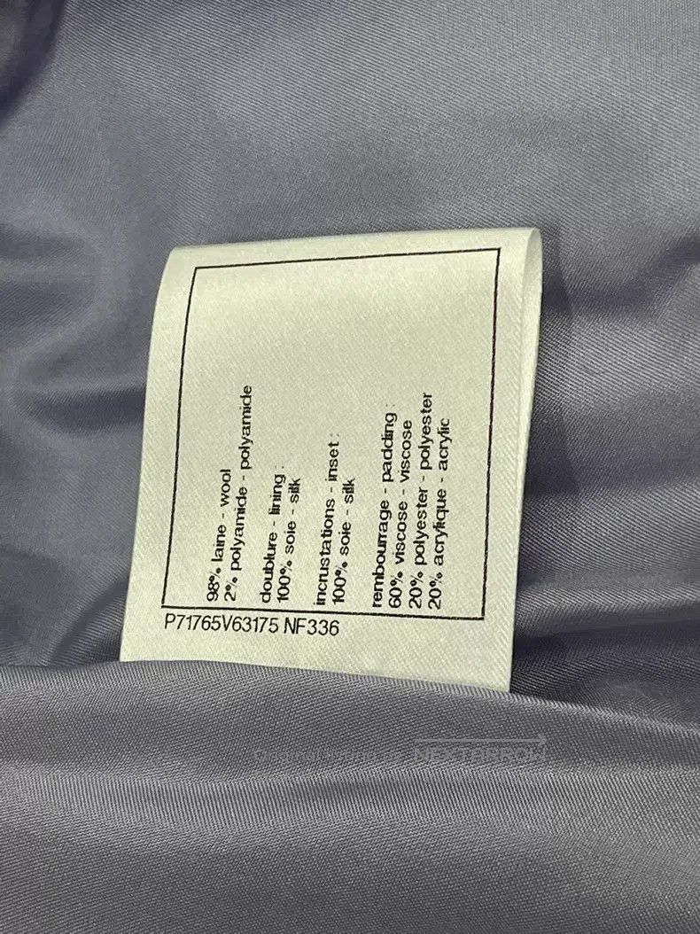 Chanel Chanel Purple silk stitching skirt Size 25" / US 0 / IT 36 - 7 Thumbnail
