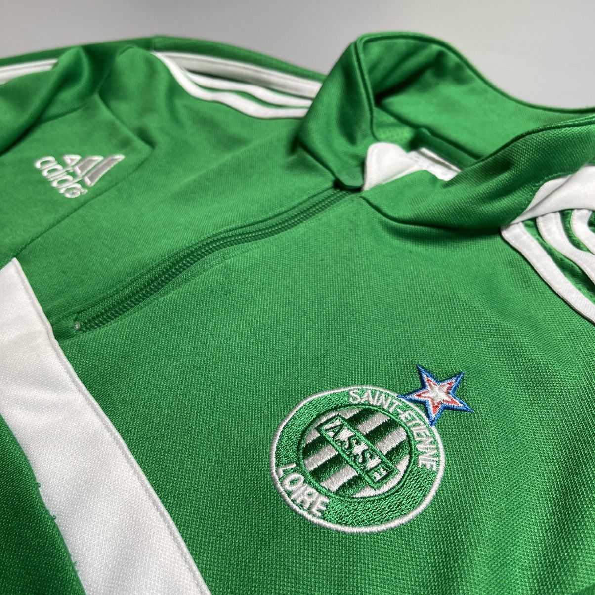 Adidas × Vintage SAINT ETIENNE ADIDAS 2013/2014 FOOTBALL TRAINING TRACK TOP Size US S / EU 44-46 / 1 - 6 Thumbnail