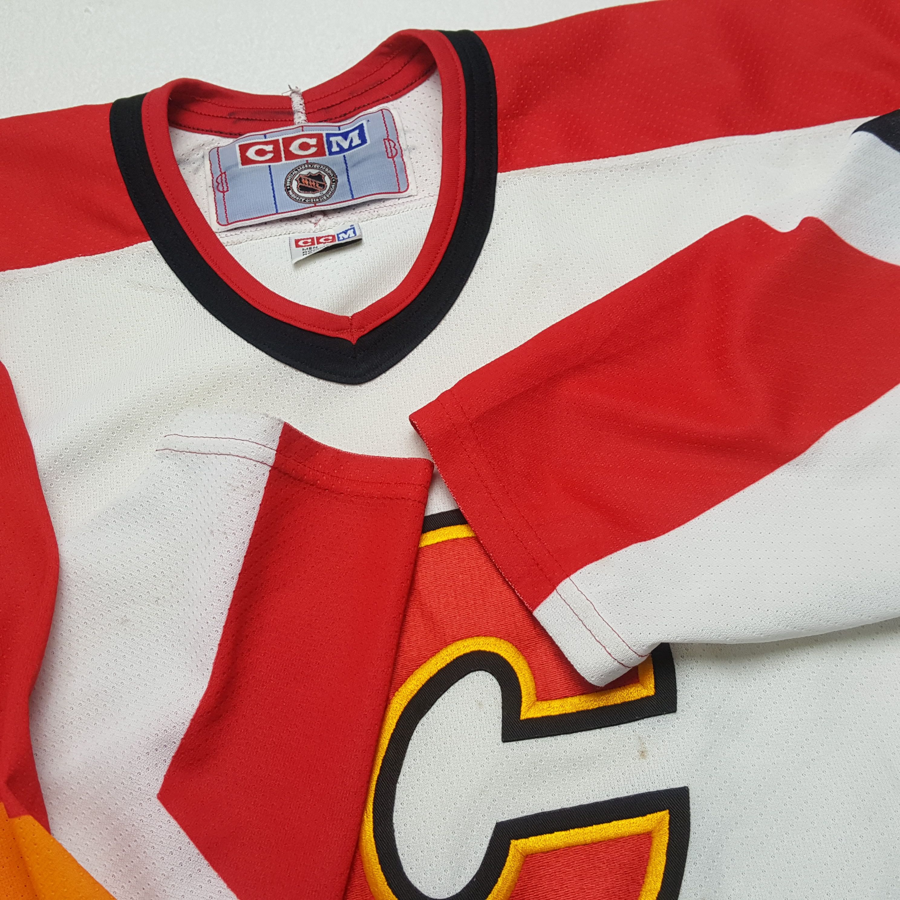 NHL × Vintage CCM Hockey Ice American Sports Center Logo Style Jersey Size US XXL / EU 58 / 5 - 9 Thumbnail