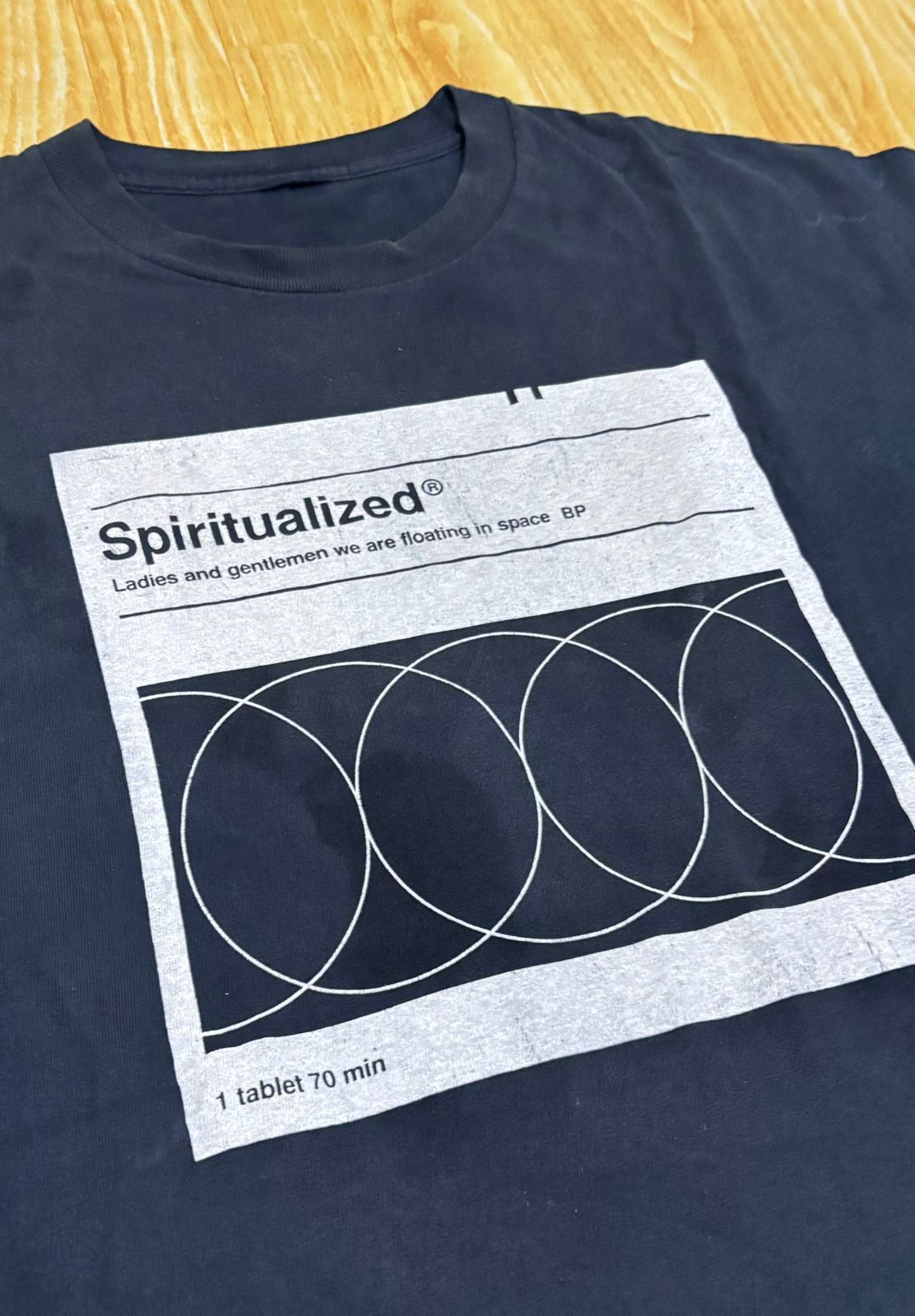 Band Tees VTG spiritualized Shirt Spacemen 3,The Verve,Slowdive,Ride, Size US L / EU 52-54 / 3 - 5 Thumbnail