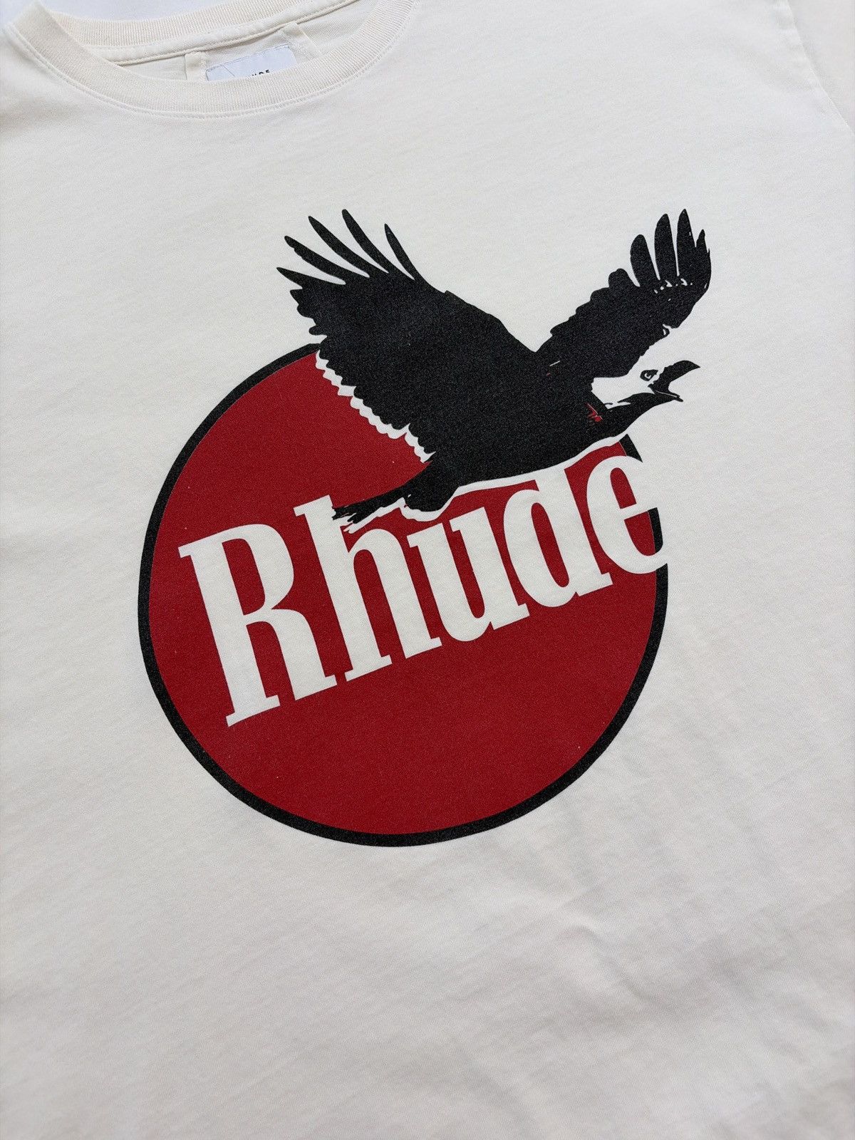 Rhude Rhude Eagle Red Dot Logo Tee Size US XL / EU 56 / 4 - 5 Thumbnail