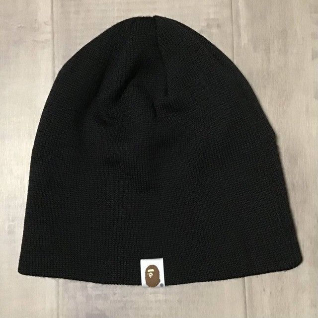 Bape × Nigo × Swarovski BAPE Swarovski APE FACE logo beanie knit cap a bathing ape Size ONE SIZE - 3 Thumbnail