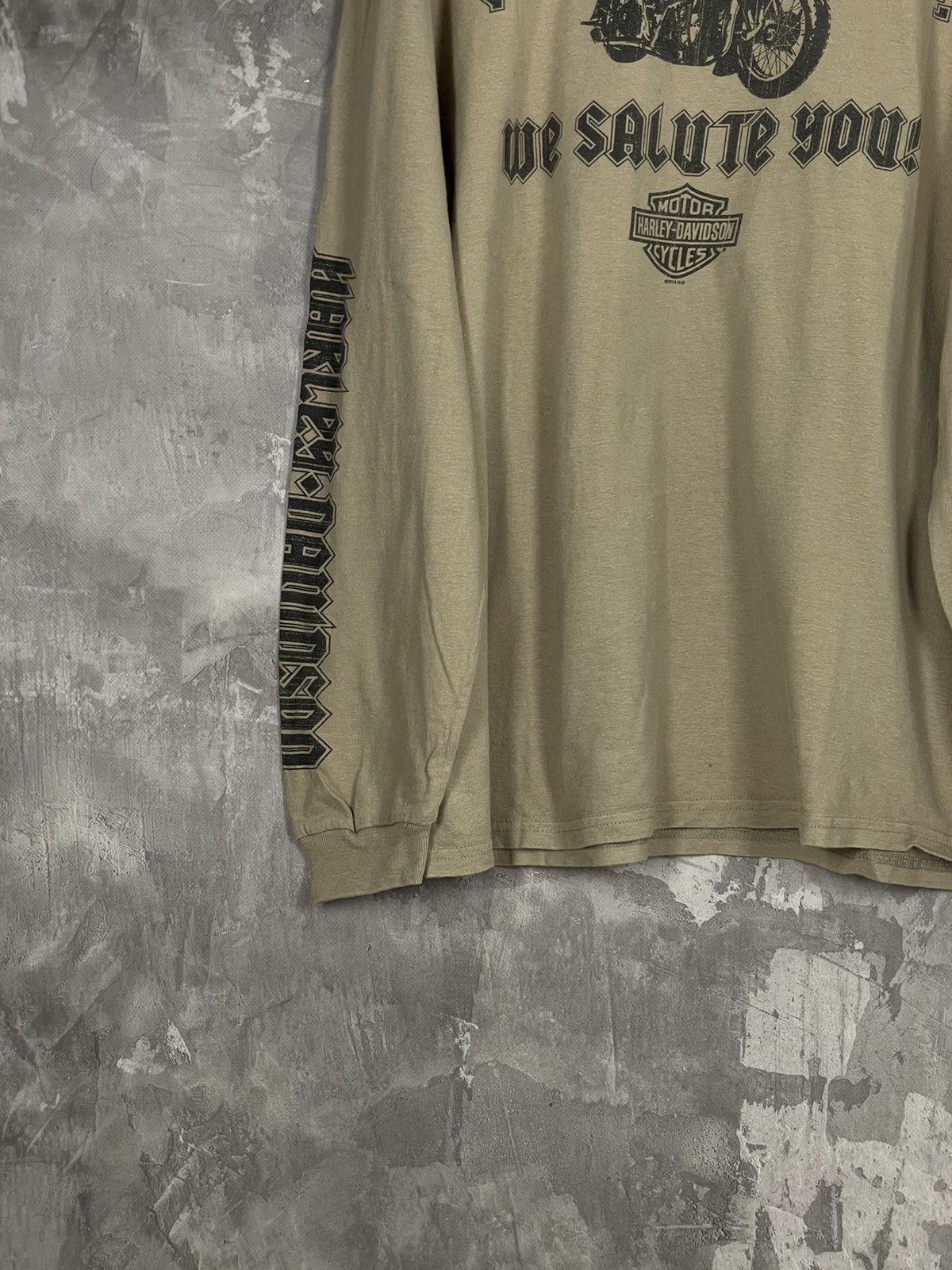 Vintage Vintage Y2K Harley Davidson Punk Long Sleeve Shirt Grunge Size US XL / EU 56 / 4 - 5 Thumbnail
