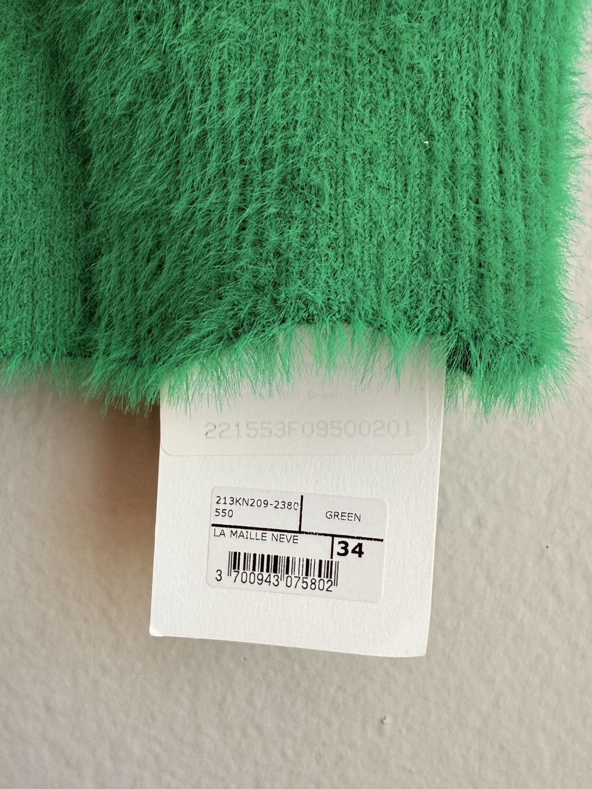 Jacquemus JACQUEMUS Neve cropped brushed knitted cardigan Size XS / US 0-2 / IT 36-38 - 4 Thumbnail
