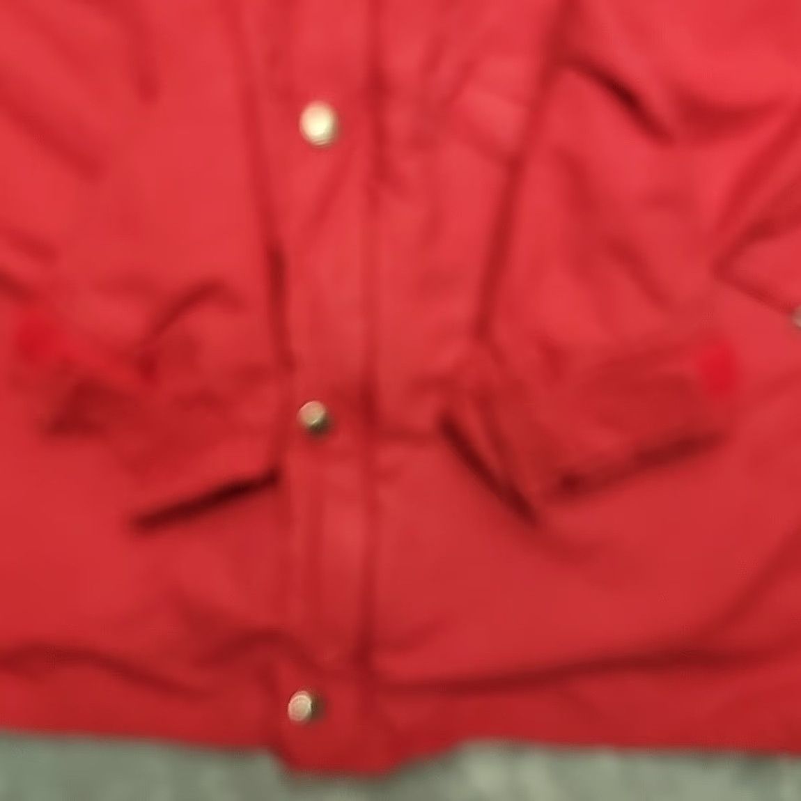 Vintage VTG LL Bean Climbing Jacket Cover Mens XL Red Nylon Cotton Blend Windbreaker Jacket Red XL Mens Size US XL / EU 56 / 4 - 6 Thumbnail