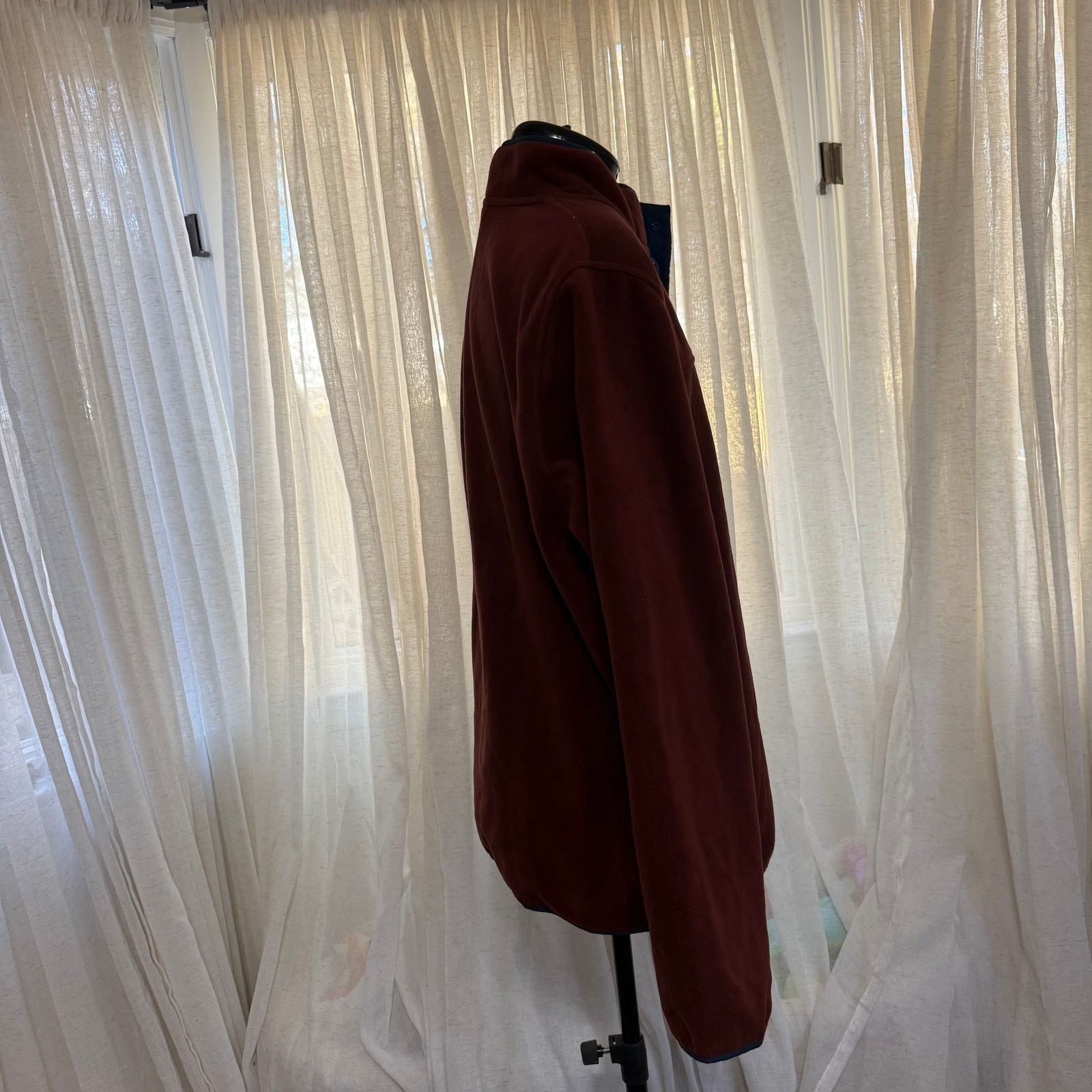Other 32 Heat Brown Fleece Pullover | Sz L Size US L / EU 52-54 / 3 - 3 Thumbnail