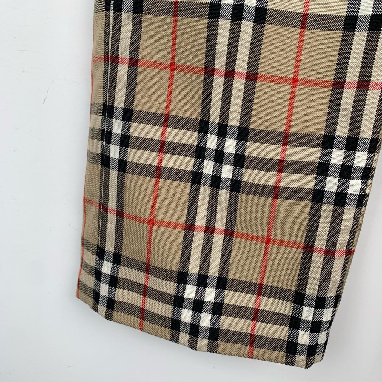 Burberry Burberry Classic Check Wool Straight-Leg Trousers (Size 34) Size 34" / US 12 / IT 48 - 4 Thumbnail
