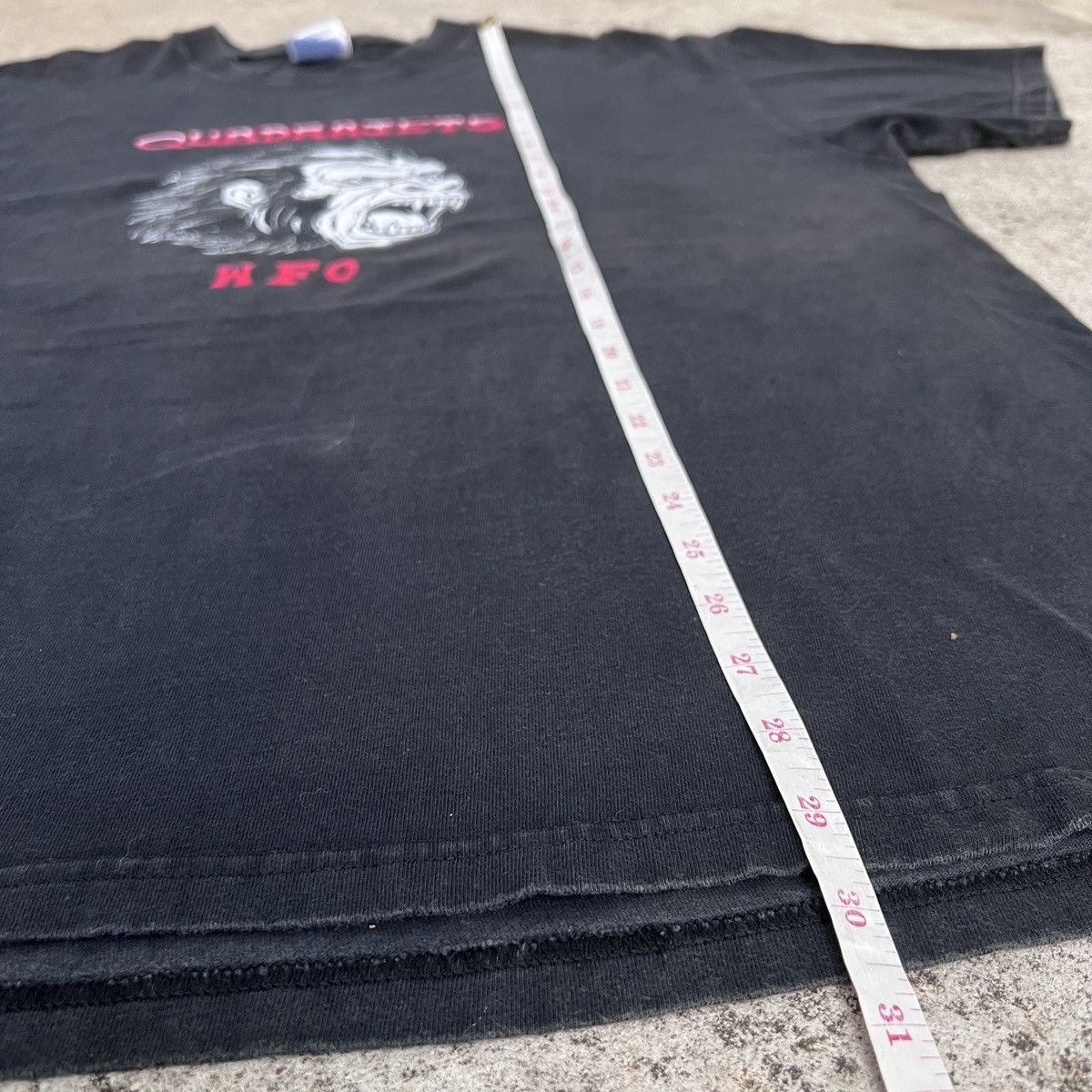 Band Tees Vintage 90s Quadrajets Faded garage punk Art by Alan Forbes Size US XL / EU 56 / 4 - 8 Thumbnail