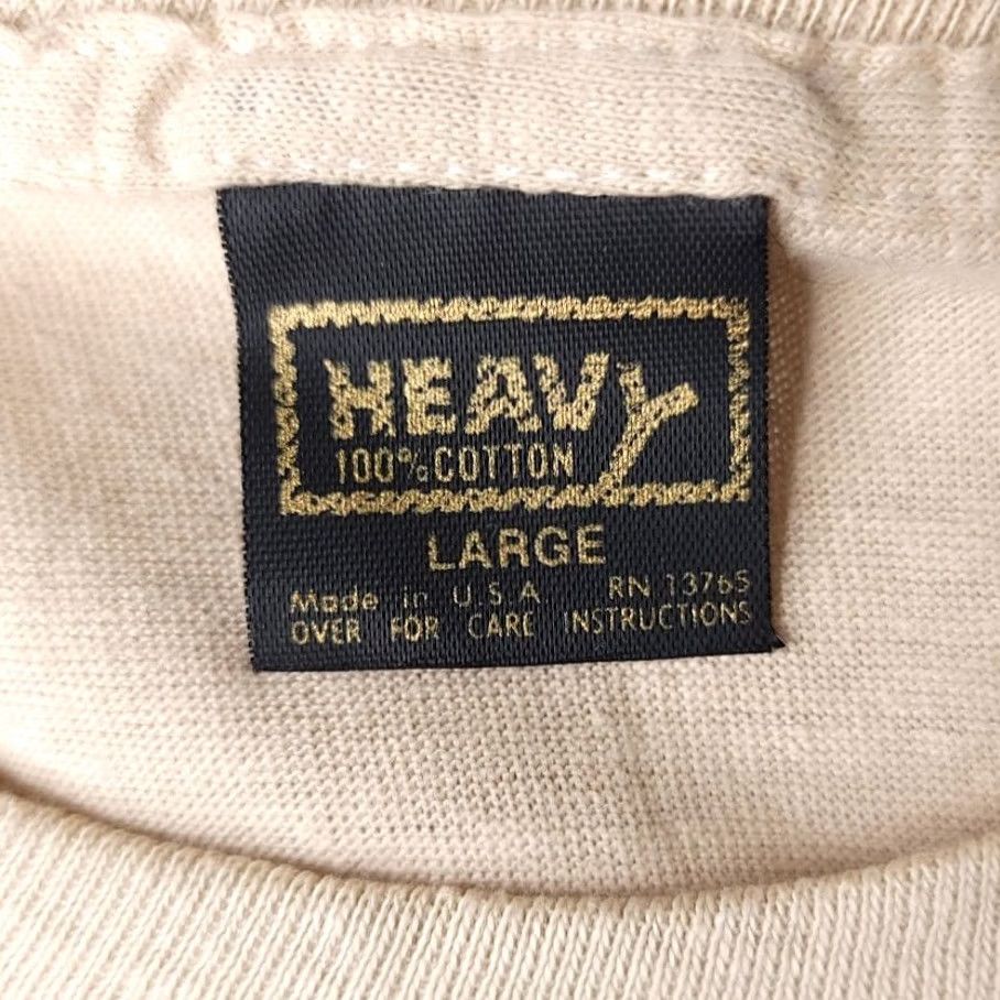Vintage VINTAGE The I Tower T Shirt Mens Size Medium 80s 1989 Best Lil Tower Made In USA Beige Cotton Crew Neck Short Sleeve Shirts Mens Size US M / EU 48-50 / 2 - 7 Thumbnail