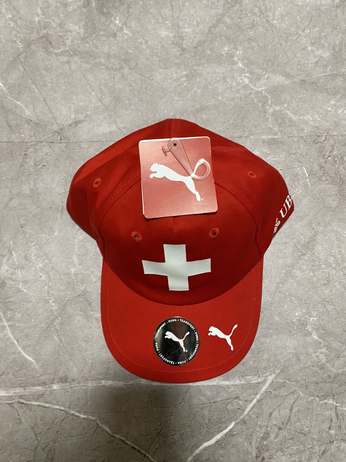 Puma Puma Switzerland Swiss National Football Soccer Team Red Cap Size ONE SIZE - 2 Thumbnail