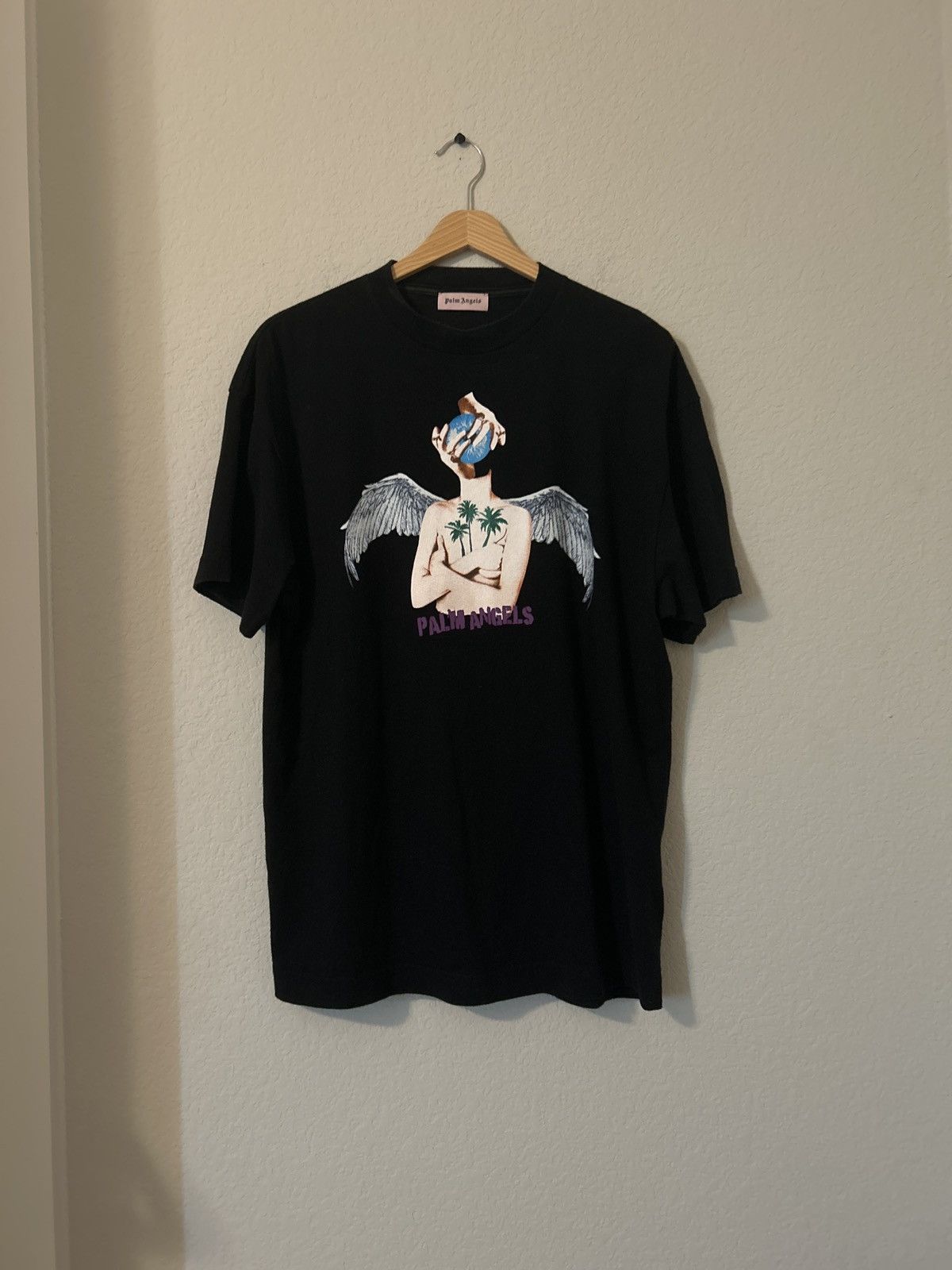 Palm Angels Palm Angels *RARE* Angels Shirt Size US M / EU 48-50 / 2 - 1 Thumbnail