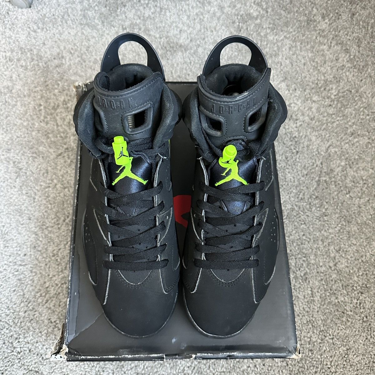 Jordan Brand × Nike Air Jordan Retro 6 Electric Green Size US 9 / EU 42 - 3 Thumbnail