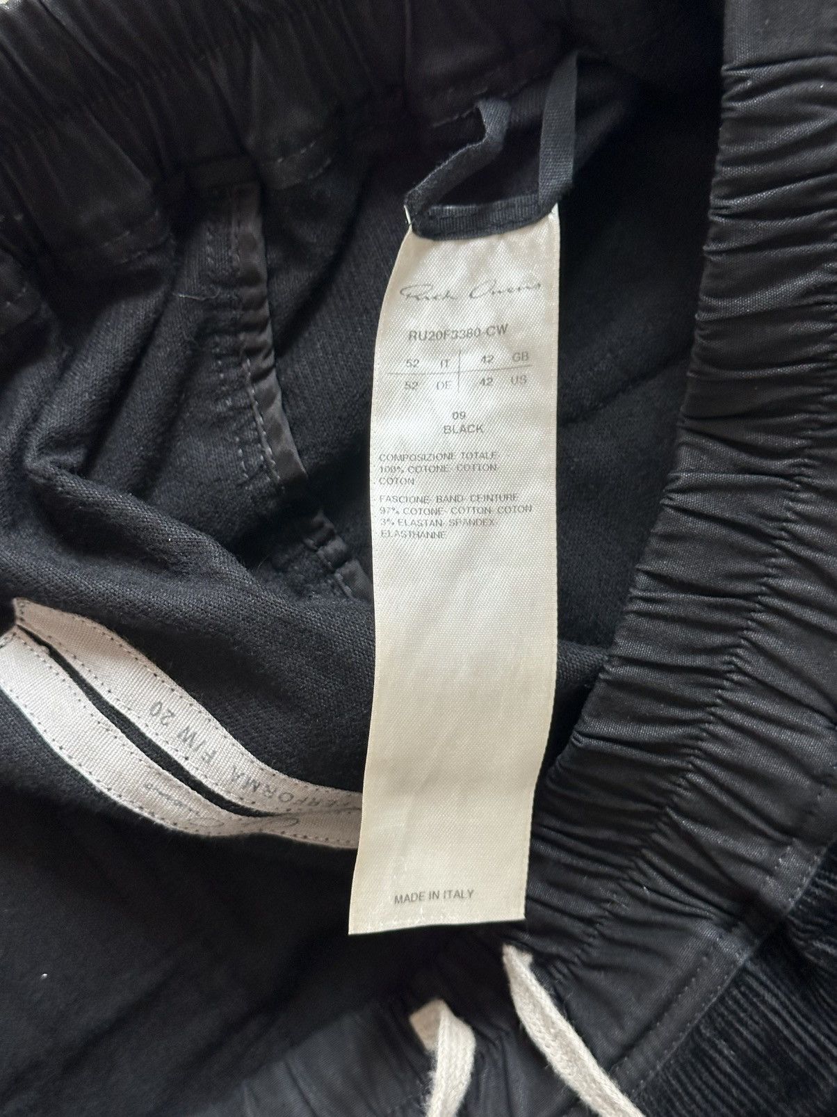 Rick Owens Rick Owens Corduroy Drawstring Pants Size US 36 / EU 52 - 7 Thumbnail