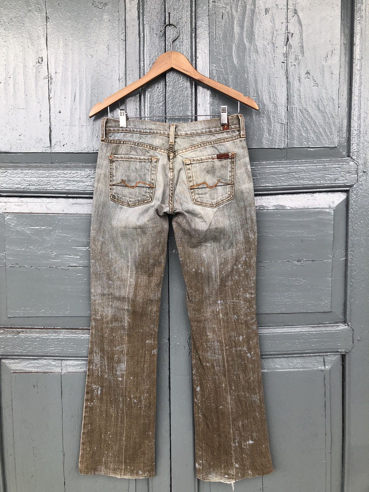 7 For All Mankind 💥Flare💥 7 For All Mankind Rusty Denim Pants Size US 29 - 2 Thumbnail