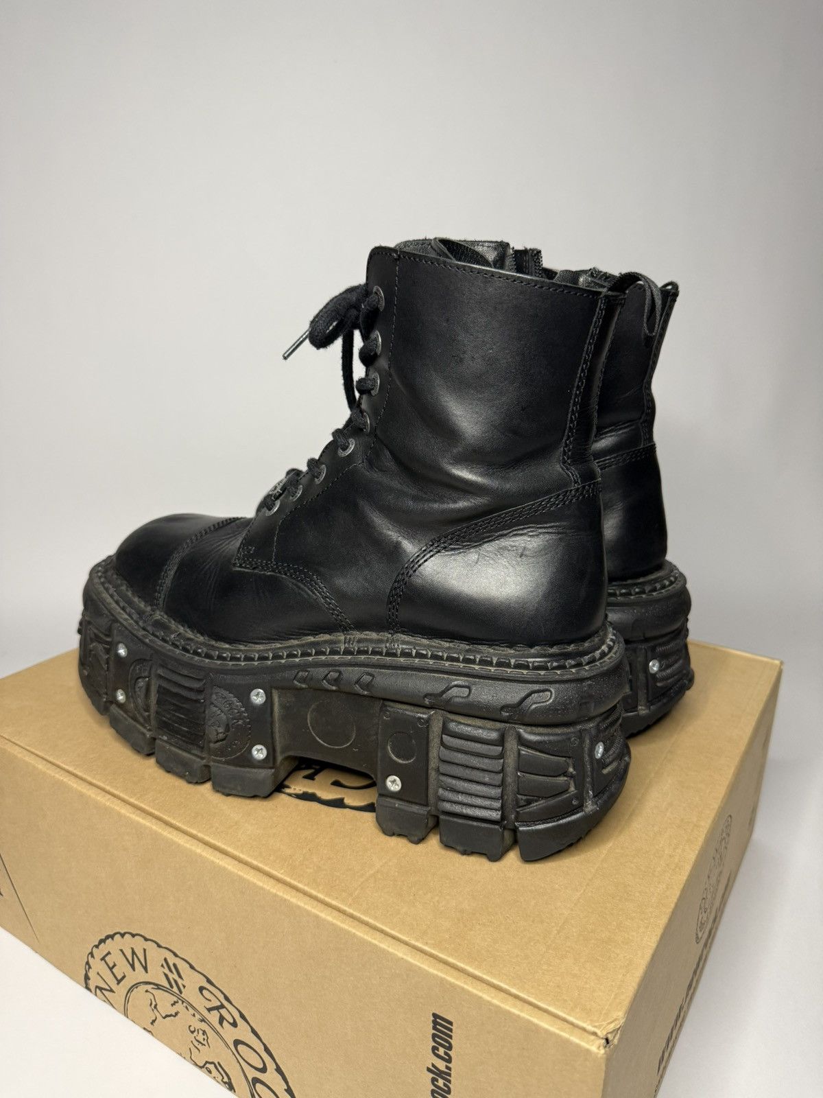 New Rock New Rock M-Tank083-C1 boots Size US 11 / EU 44 - 6 Thumbnail