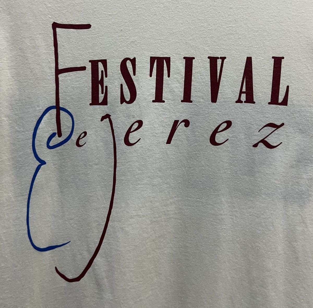 Jerzees × Vintage VINTAGE JERZEES FESTIVAL De Jerez SHIRT Size US L / EU 52-54 / 3 - 4 Thumbnail