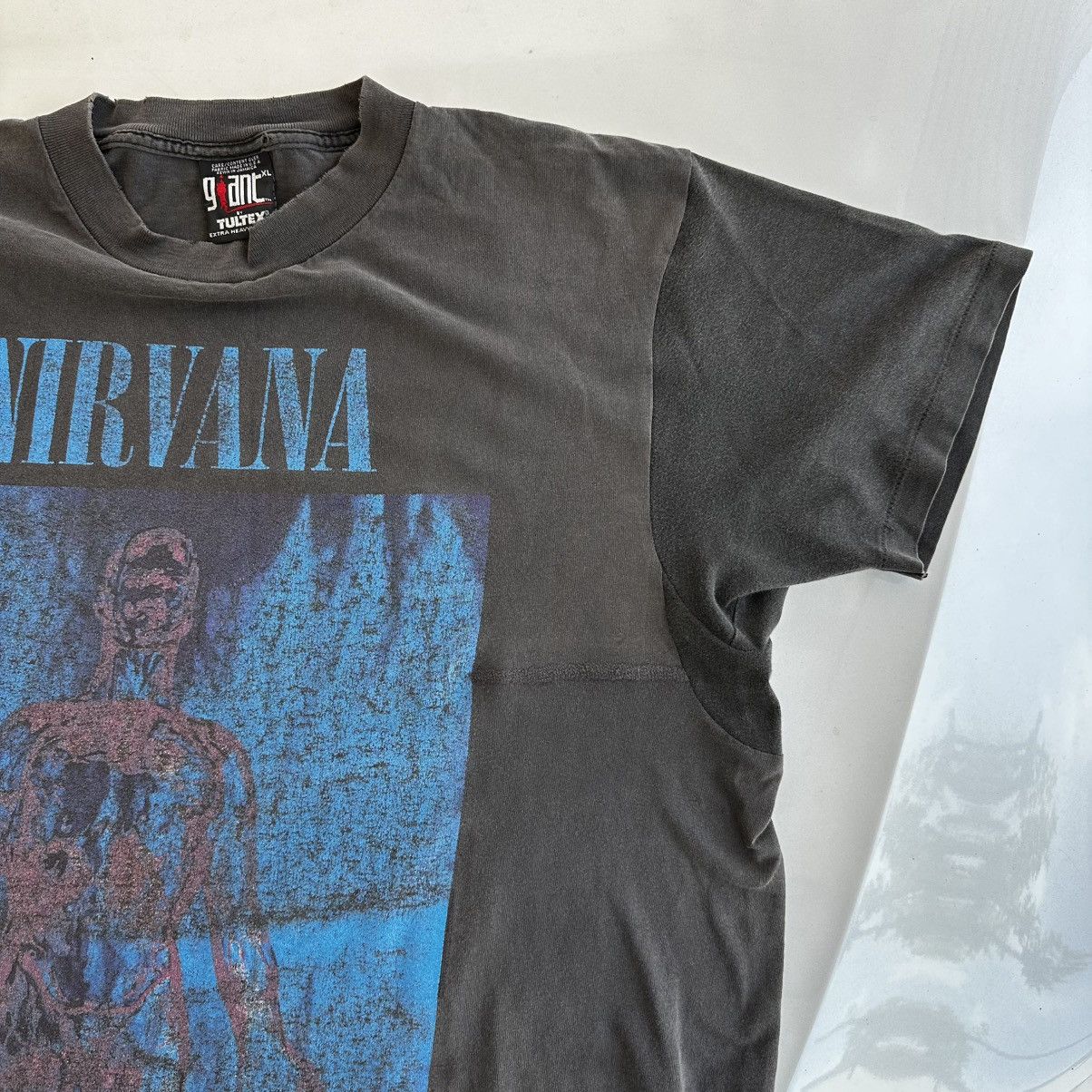 Vintage Authentic Vintage Nirvana Sliver Size US XL / EU 56 / 4 - 17 Thumbnail