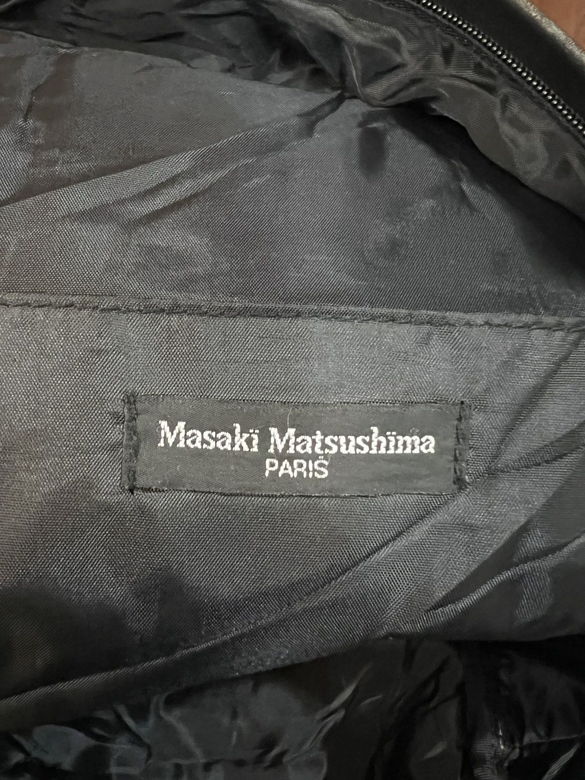 Japanese Brand Masaki Matsushima Paris Backpack Size ONE SIZE - 8 Thumbnail