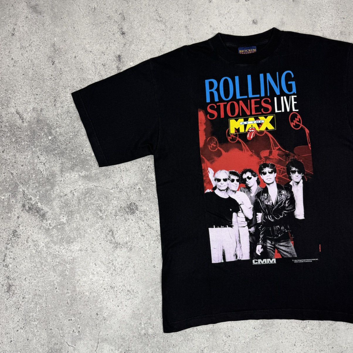 Band Tees Rolling Stones Vintage 1994 Brockum Rock Band T Shirt Size US XL / EU 56 / 4 - 4 Thumbnail
