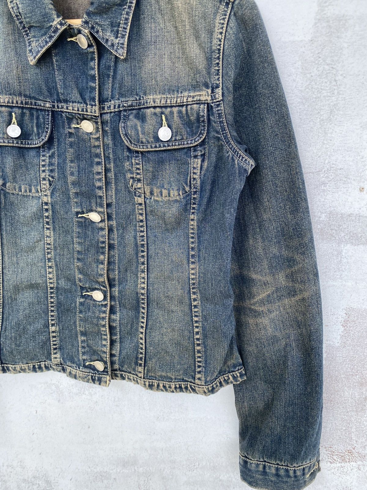 United Colors Of Benetton United Colors of Benetton Denim Jacket Size S / US 4 / IT 40 - 5 Thumbnail
