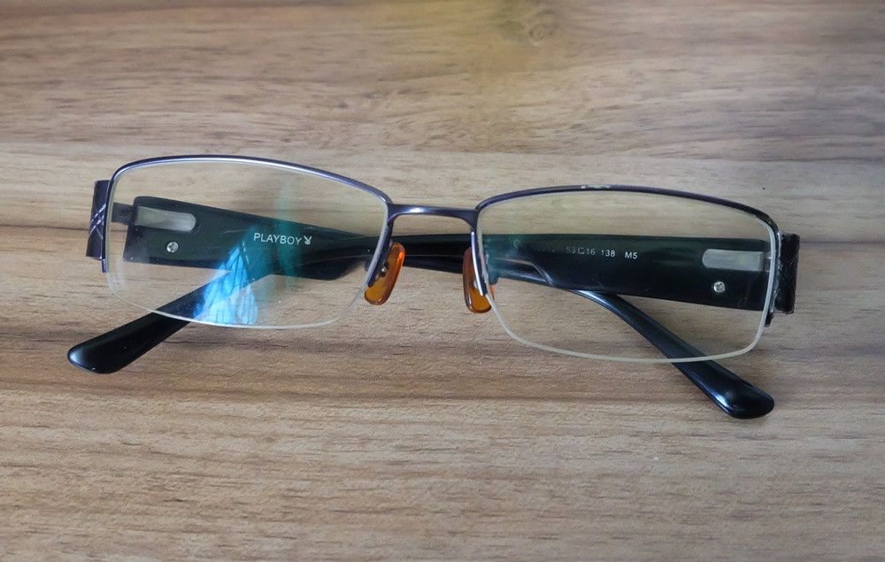 Playboy Playboy PB-92012 Half Rim Glasses Size ONE SIZE - 1 Thumbnail