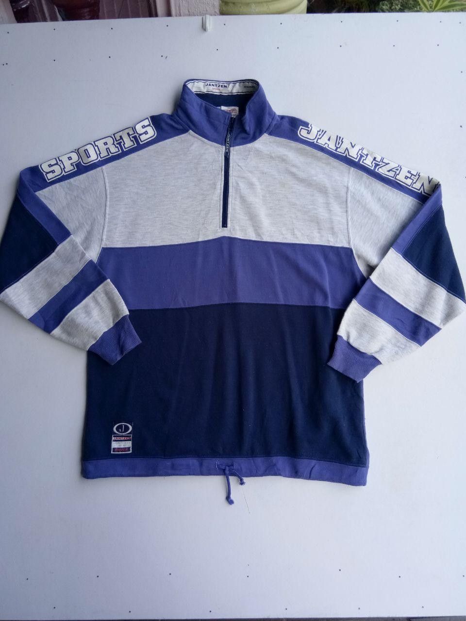 Jantzen Vintage Jantzen USA International Sports Club Sweatshirt Size US L / EU 52-54 / 3 - 1 Thumbnail