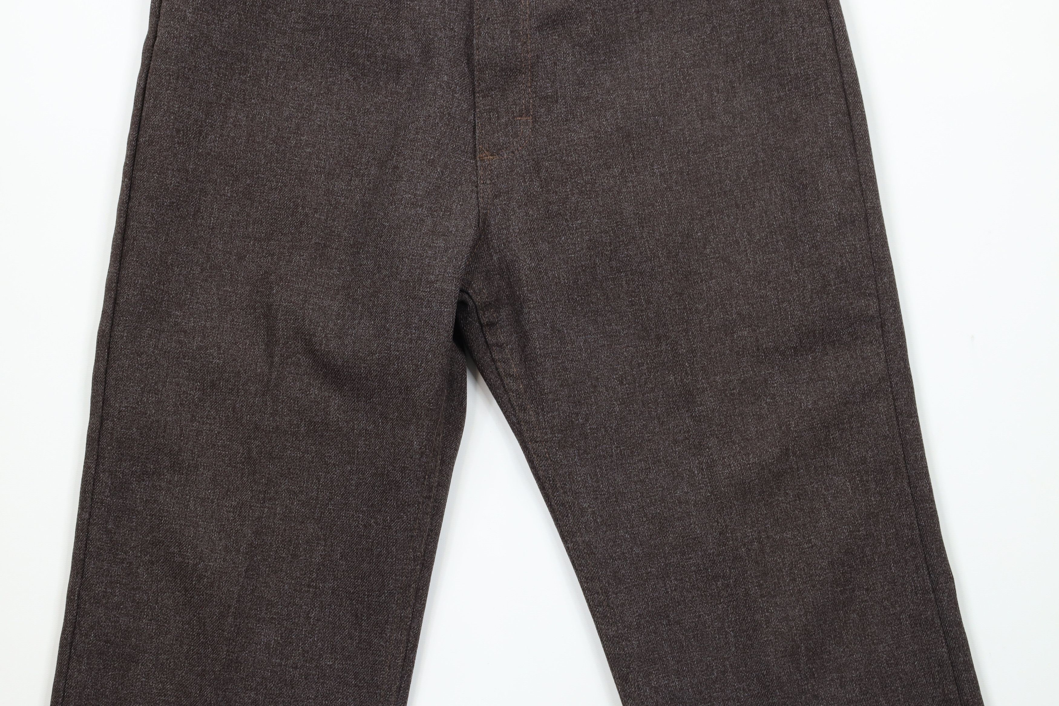 Vintage × Wrangler Vintage 90s Wrangler Wide Leg Western Pants Heather Brown Size US 34 / EU 50 - 3 Thumbnail
