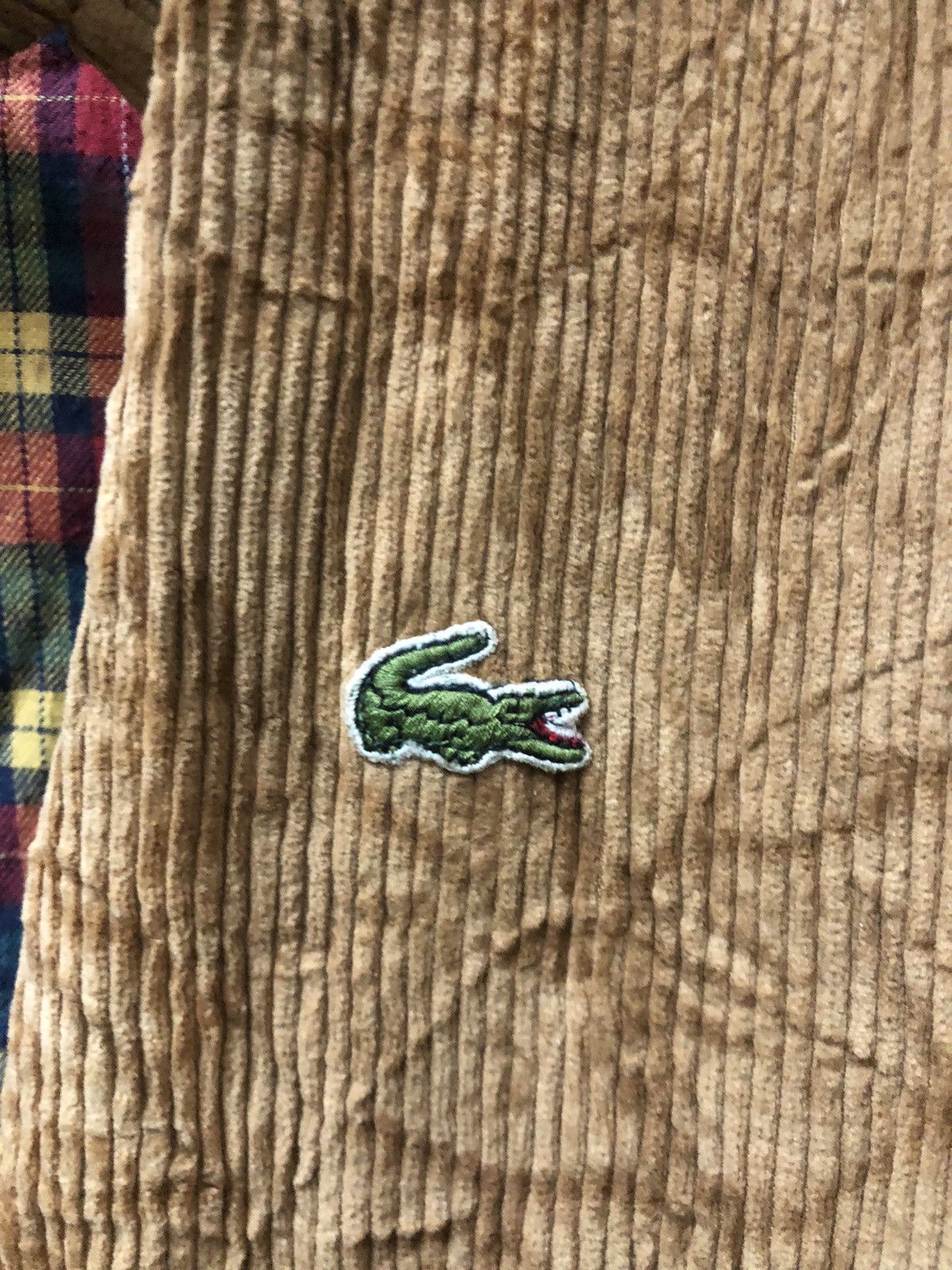 Lacoste × Vintage Vintage Lacoste corduroys bombers jacket style Size US XL / EU 56 / 4 - 9 Thumbnail