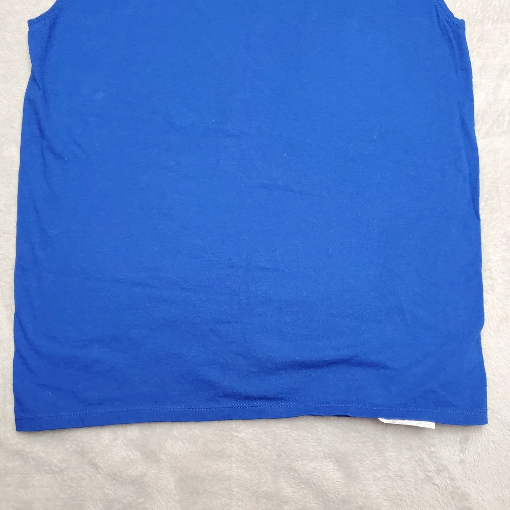 Champion Champion Mens Tank Top Blue 100% Cotton Sleeveless Shirt M Size US M / EU 48-50 / 2 - 3 Thumbnail