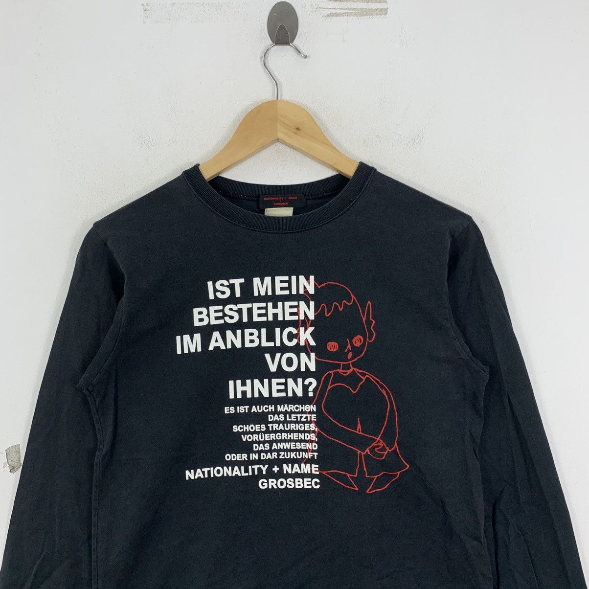 Japanese Brand NATIONALITY + NAME = GROSBEC Japanese Brand Tshirt Size US S / EU 44-46 / 1 - 3 Thumbnail