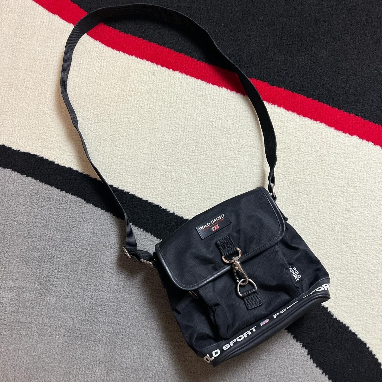 Vintage Polo Sport Crossbody Bag in Blue, Men's
