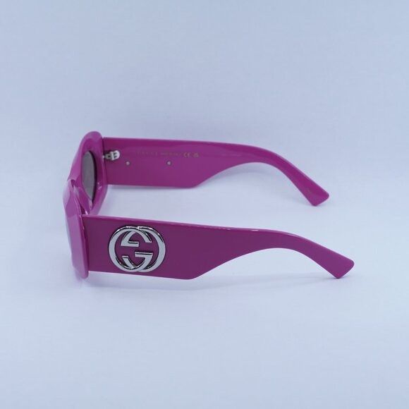 Gucci Gucci GG1696S 004 Sunglasses Fuchsia Frame - Lowest Price! Size ONE SIZE - 9 Thumbnail