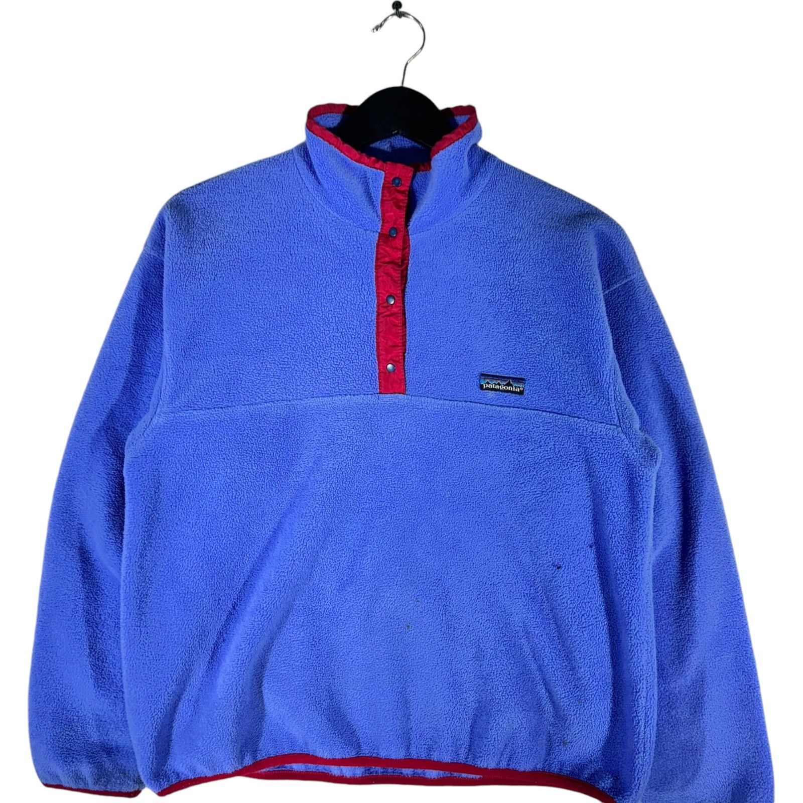 Patagonia Vintage Women's Patagonia 1/4 Snap Button Mini Logo Fleece Size M / US 6-8 / IT 42-44 - 2 Thumbnail