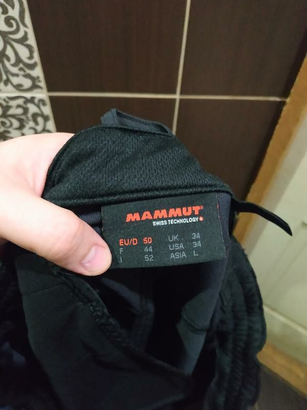 Mammut Mammut Courmayeur Advanced Schoeller 3XDRY Softshell Pants Size US 33 - 6 Thumbnail