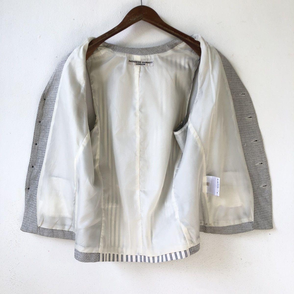 Katharine Hamnett London KATHARINE HAMNETT LONDON Linen-Cotton Vest Size US M / EU 48-50 / 2 - 4 Thumbnail
