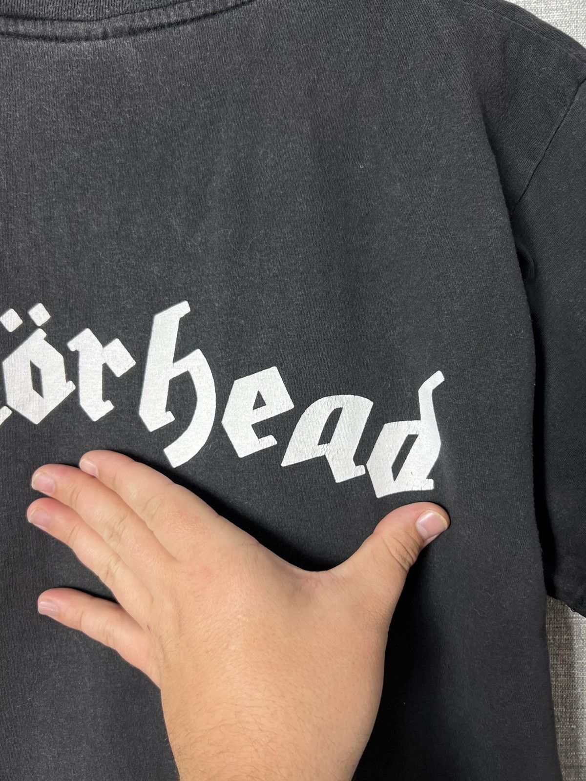 Band Tees Vintage Motorhead England The Best Of Big Logo Rock Band Tee Size US S / EU 44-46 / 1 - 14 Thumbnail