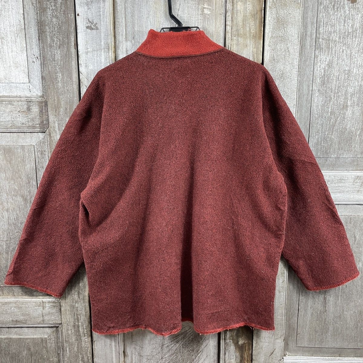 Issey Miyake × Vintage Im Product Issey Miyake Fleece Button Up Size US L / EU 52-54 / 3 - 2 Thumbnail