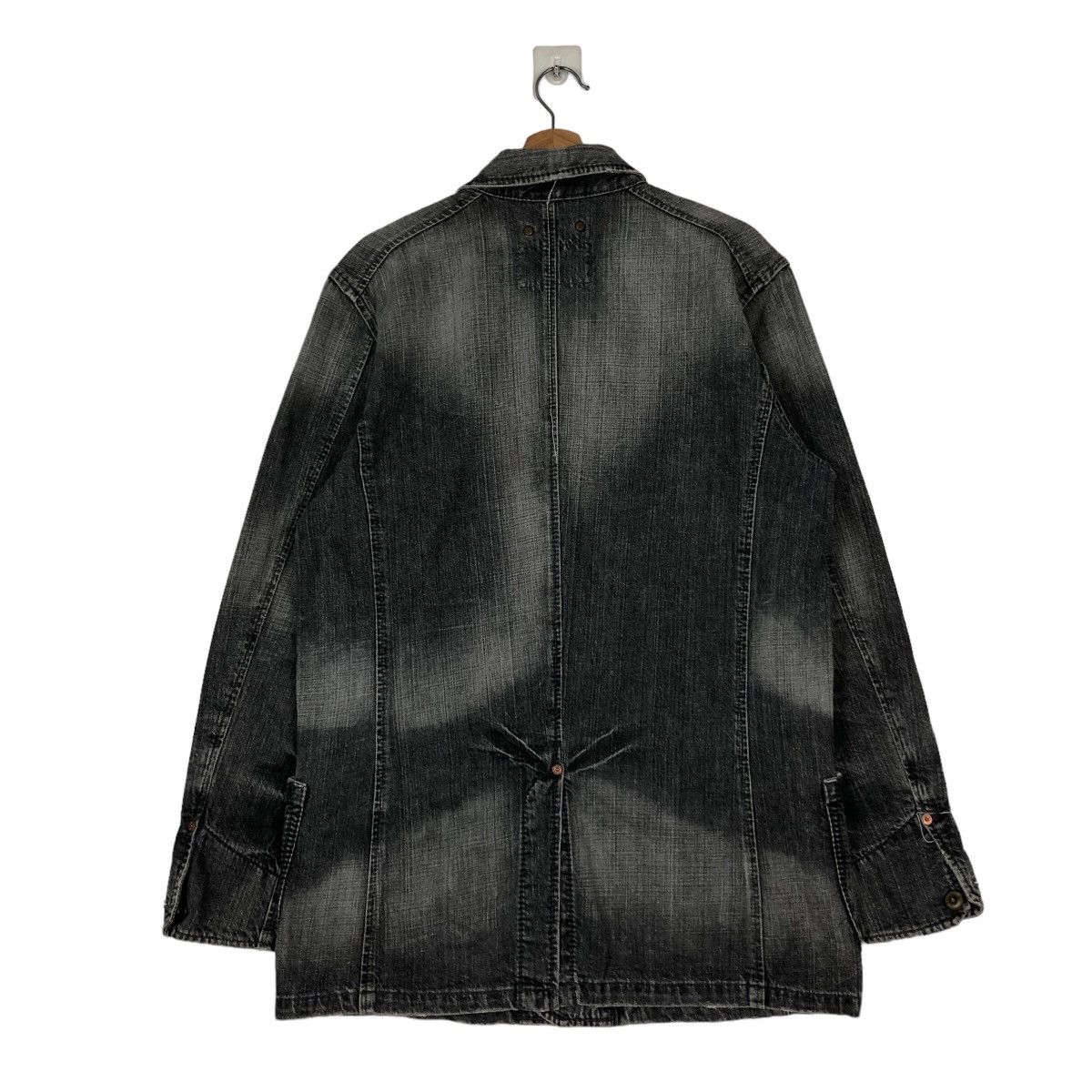 Japanese Brand Vintage Hickory Chore Jacket Levi’s Redloop Big Pocket Bike Size US L / EU 52-54 / 3 - 8 Thumbnail