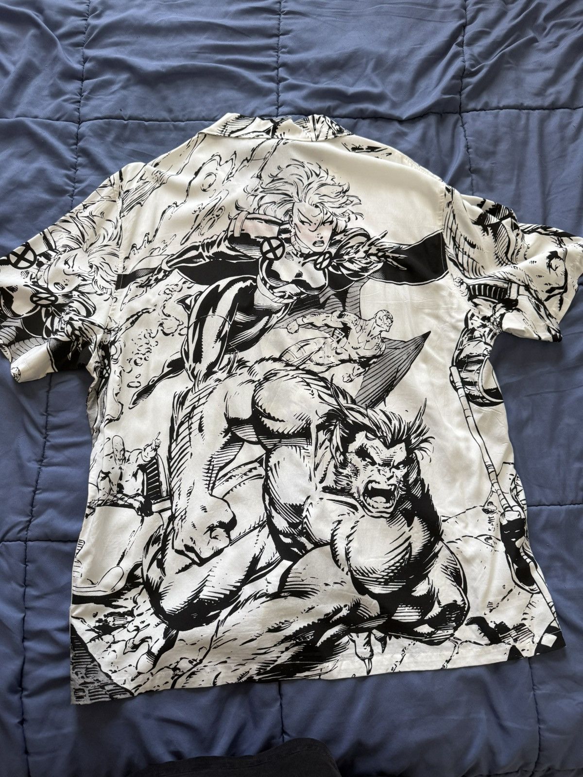 Huf HUF Marvel X-Men Resort Button-Down Shirt Size US L / EU 52-54 / 3 - 2 Thumbnail