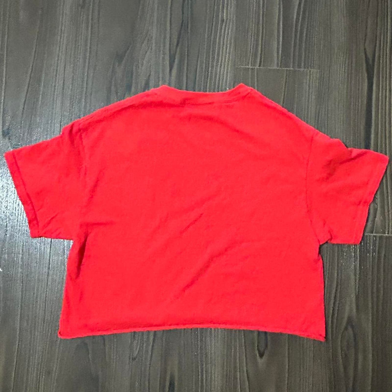 Thrasher Thrasher magazine red t shirt cropped Size S / US 4 / IT 40 - 2 Thumbnail