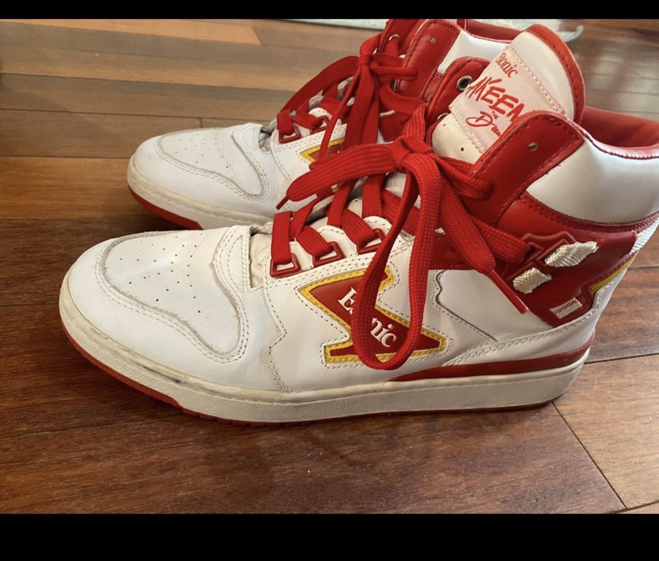 Etonic Vintage Etonic Hakeem Olajuwon Shoes Sz 9.5 Rare Retro Size US 9.5 / EU 42-43 - 4 Thumbnail