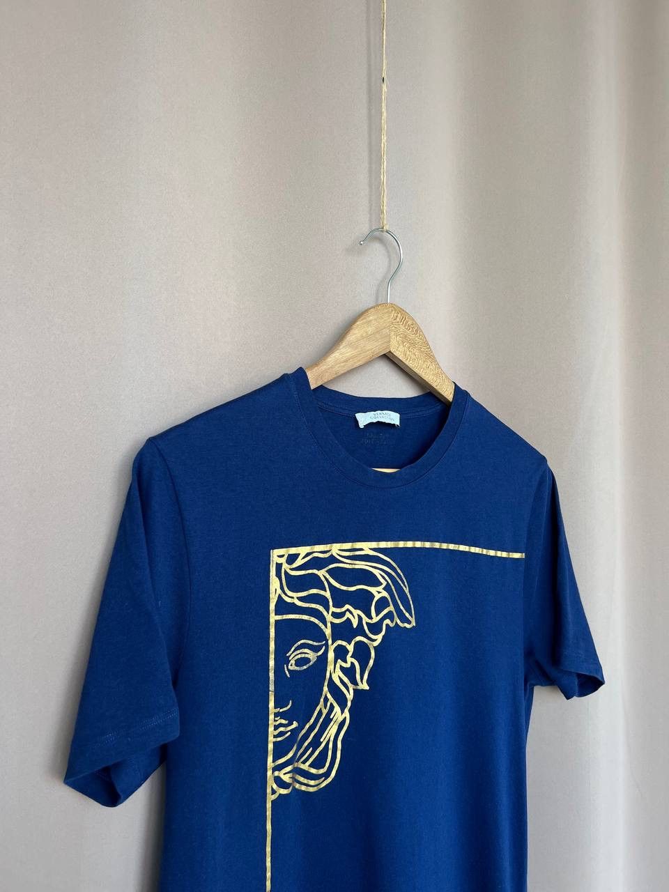 Versace Versace Collection Medusa Corner T-Shirt Mens Size L Royal Size US L / EU 52-54 / 3 - 3 Thumbnail